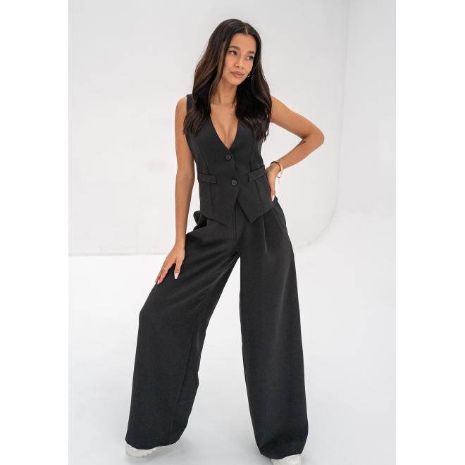 Černá vesta s knoflíčky MOSQUITO