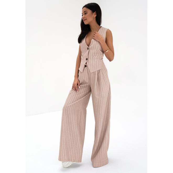 Páskavá vesta s knoflíčky MOSQUITO béžové barvy