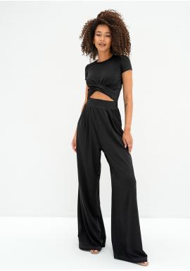 Kalhoty volného střihu MOSQUITO černé barvy