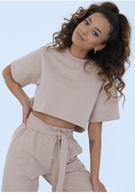 Béžové tričko krátkeho strihu MOSQUITO