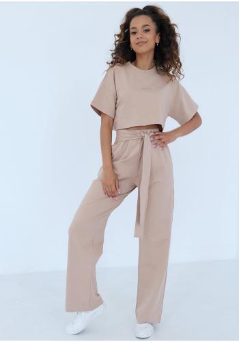 Béžové tričko krátkeho strihu MOSQUITO