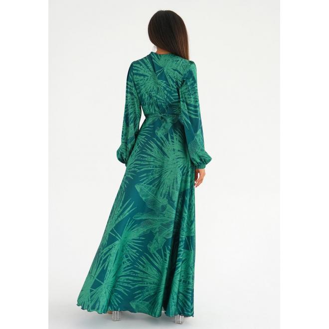 Dlouhé MOSQUITO šaty s palmovými listy