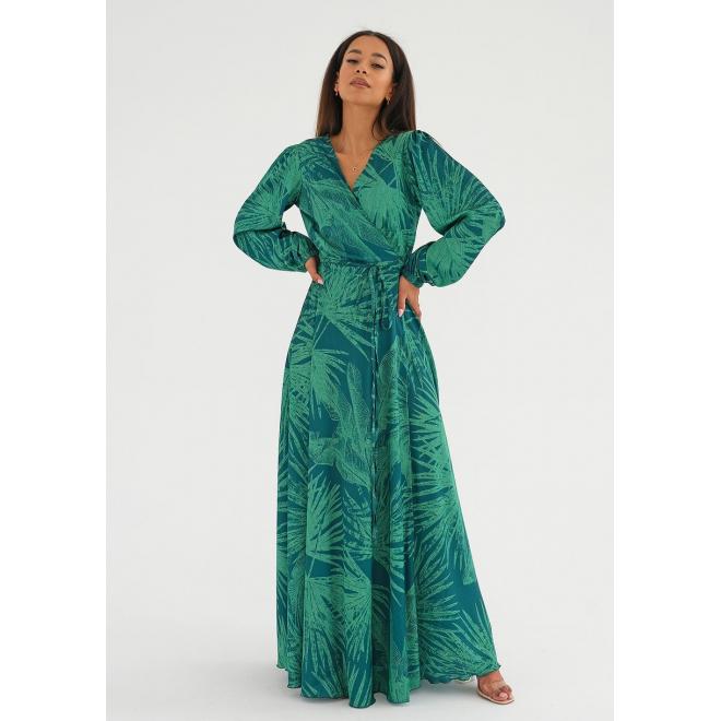 Dlouhé MOSQUITO šaty s palmovými listy
