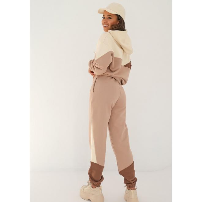 Tříbarevné tepláky MOSQUITO s kapsami