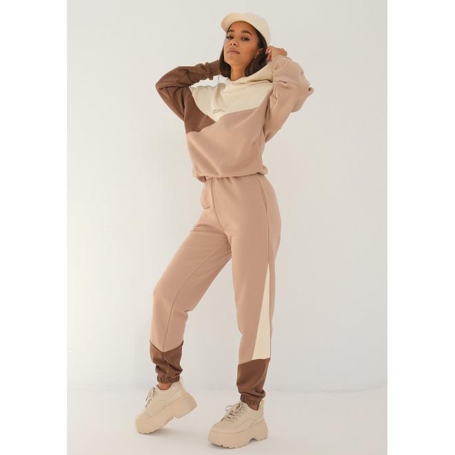 Tříbarevné tepláky MOSQUITO s kapsami