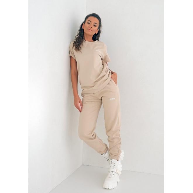 Dámské tepláky MOSQUITO v béžové barvě