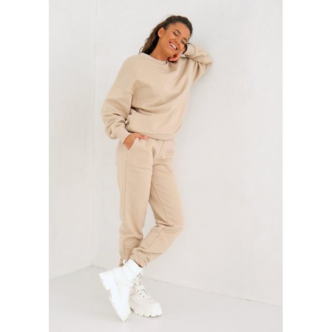 Dámské tepláky MOSQUITO v béžové barvě