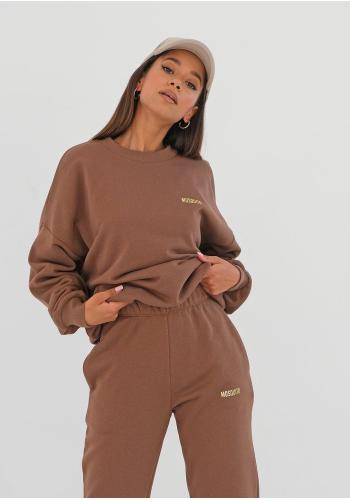 Volná hnědá mikina MOSQUITO pro dámy
