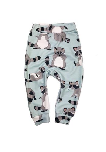 Pastelové kalhoty I LOVE MILK se zvířátkem