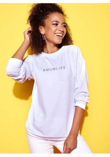 Bavlněná mumlife mikina I LOVE MILK