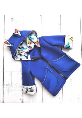 Neoprenová chlapecká bundička v modré barvě