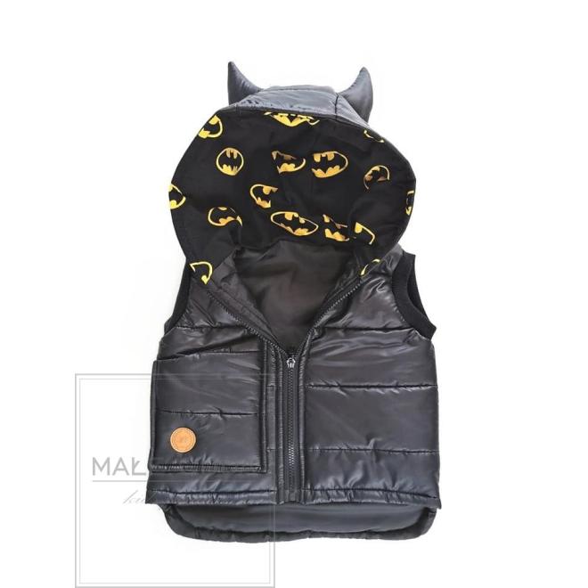 Chlapecká vesta černé barvy - BATMAN