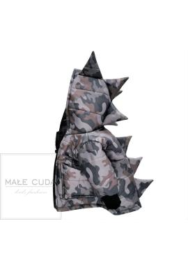 Přechodná maskáčová parka ve tvaru draka