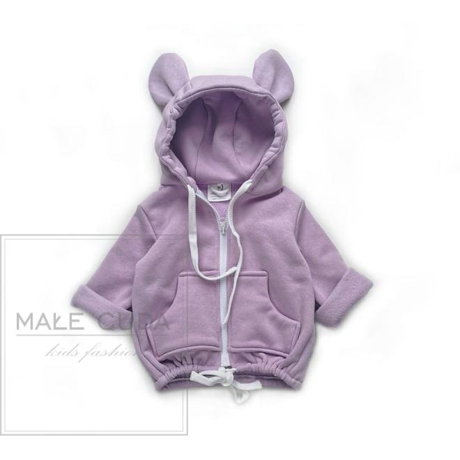 Teplá fialová mikina Mickey Mouse