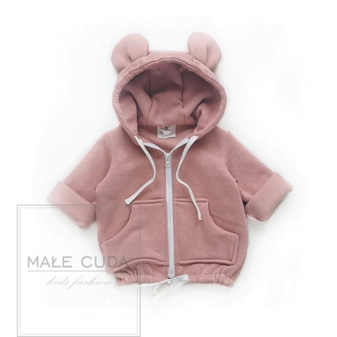 Růžová teplá mikina Mickey Mouse