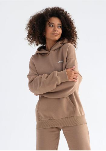 Kávová mikina MOSQUITO s kapucí