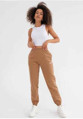 Sportovní tepláky MOSQUITO v karamelové barvě