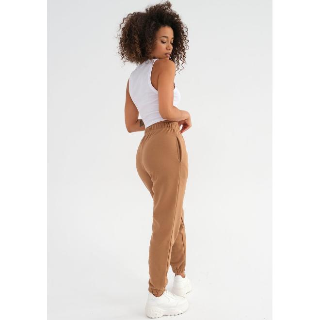 Sportovní tepláky MOSQUITO v karamelové barvě