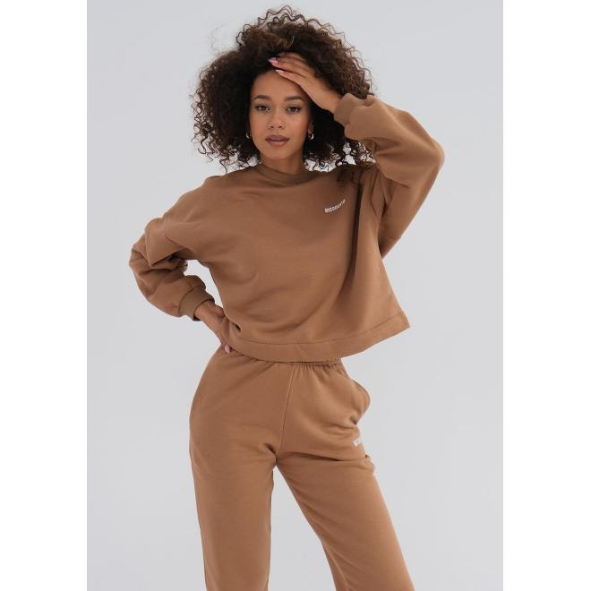 Sportovní tepláky MOSQUITO v karamelové barvě