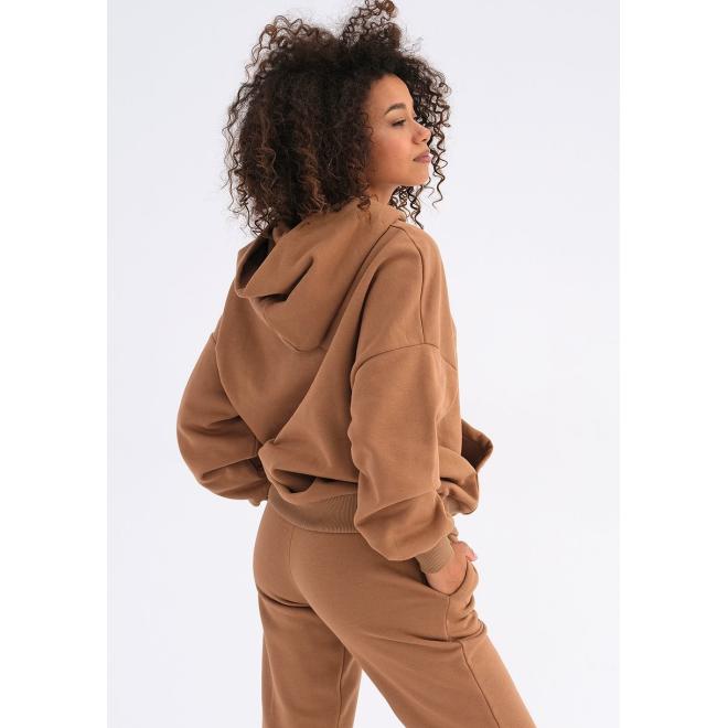 Sportovní tepláky MOSQUITO v karamelové barvě