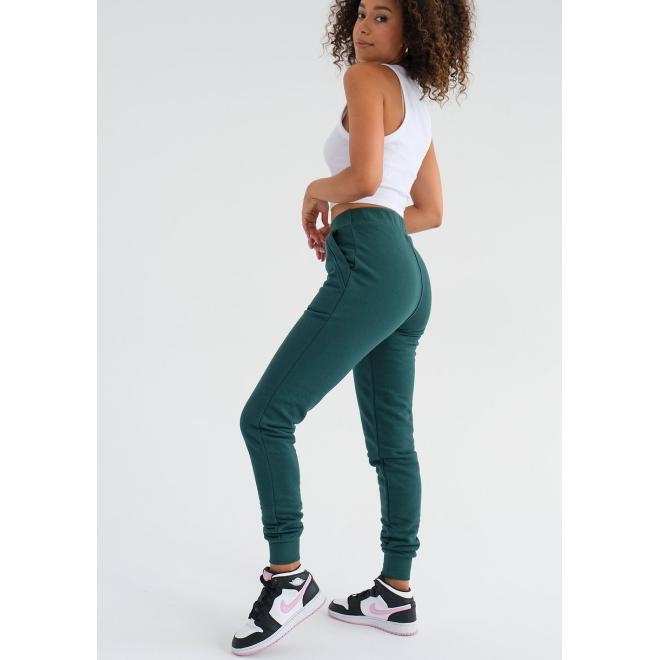 Tepláky MOSQUITO v tmavě zelené barvě