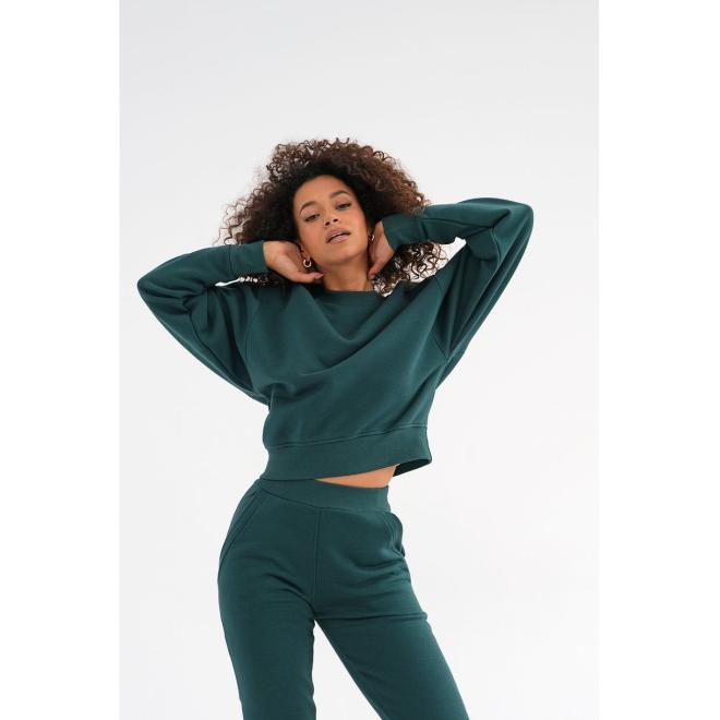 Tepláky MOSQUITO v tmavě zelené barvě