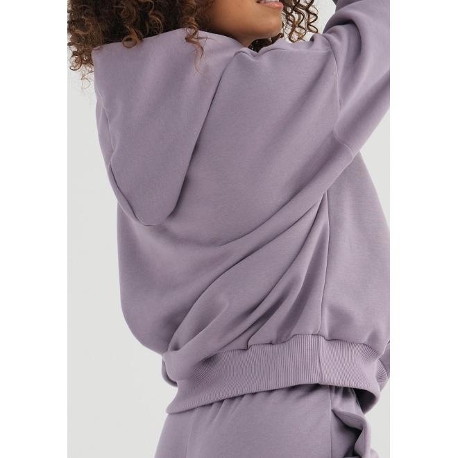 Fialová mikina MOSQUITO s kapucí