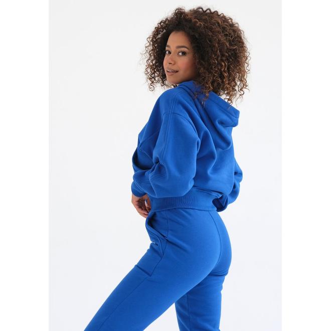 Modrá MOSQUITO sada tepláků a mikiny s kapucí