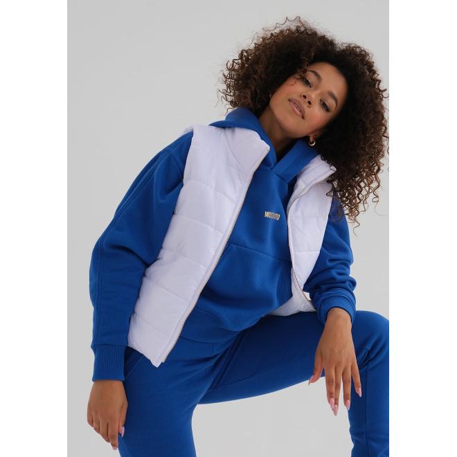 Modrá MOSQUITO sada tepláků a mikiny s kapucí
