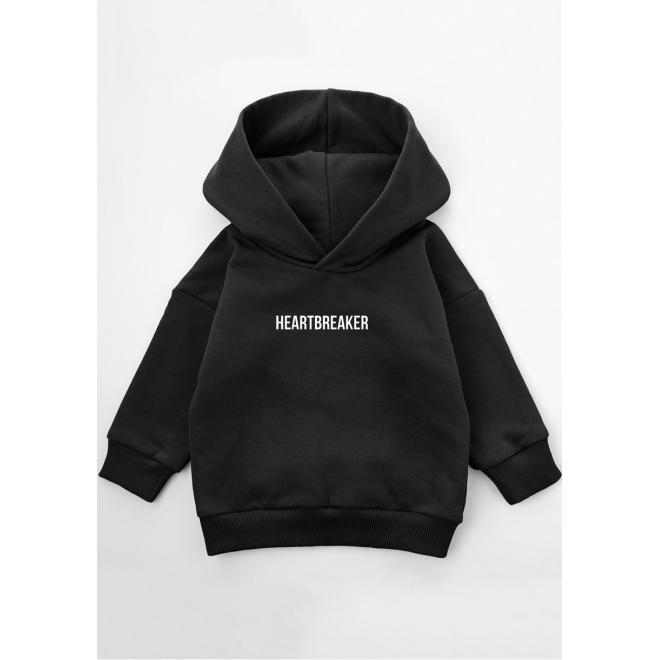 Mikina I LOVE MILK s nápisem v černé barvě