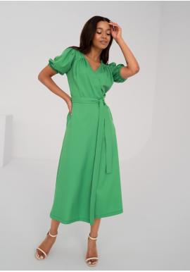 Zelené obálkové MOSQUITO šaty