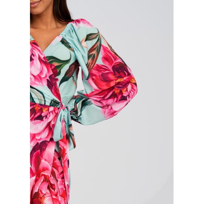 Midi šaty s květinovým motivem MOSQUITO