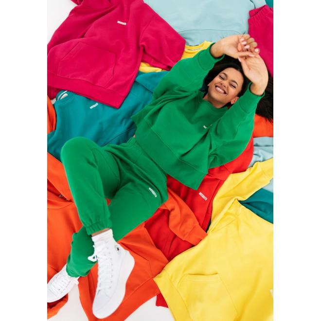 Sportovní tepláky MOSQUITO v zelené barvě