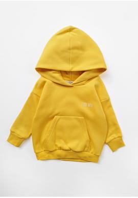 Dětská žlutá mikina I LOVE MILK