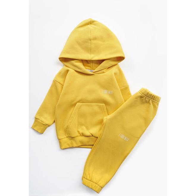 Dětská žlutá mikina I LOVE MILK