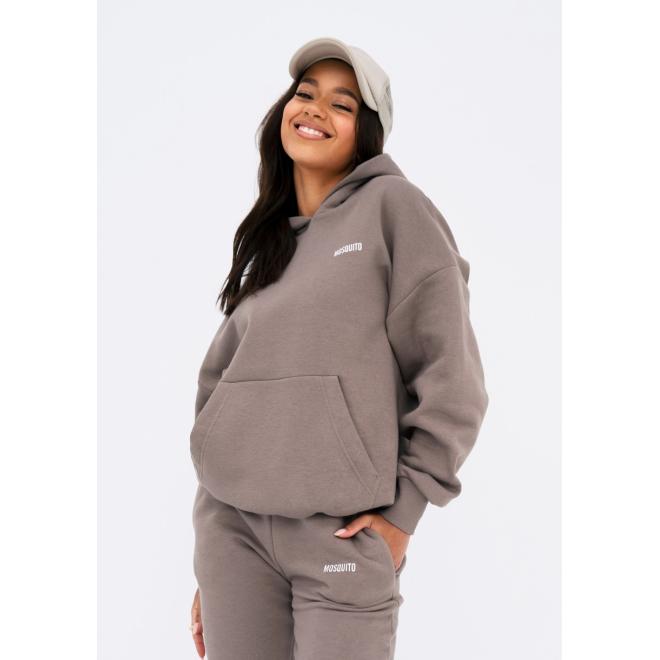 Mikina s kapucí MOSQUITO v šedém odstínu