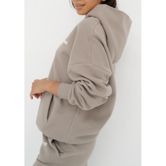 Souprava tepláků a mikiny s kapucí MOSQUITO v šedém odstínu