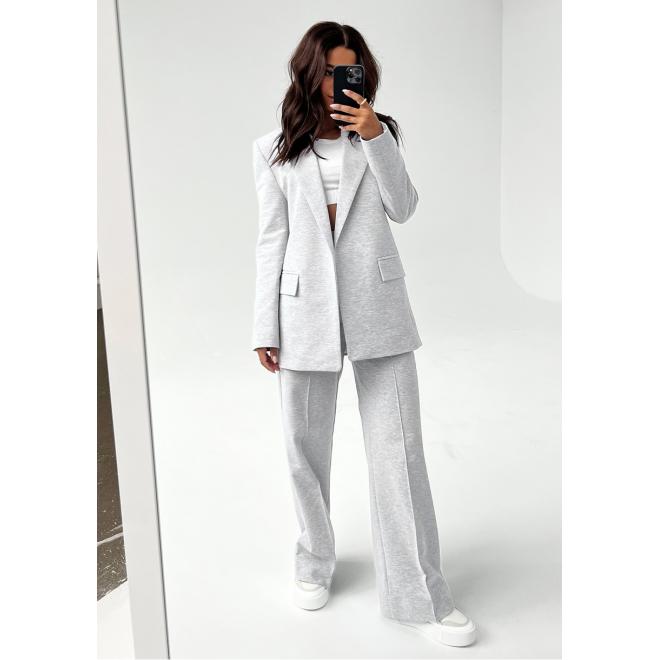 Volné kalhoty MOSQUITO v šedé barvě