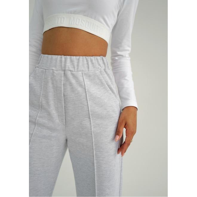 Volné kalhoty MOSQUITO v šedé barvě