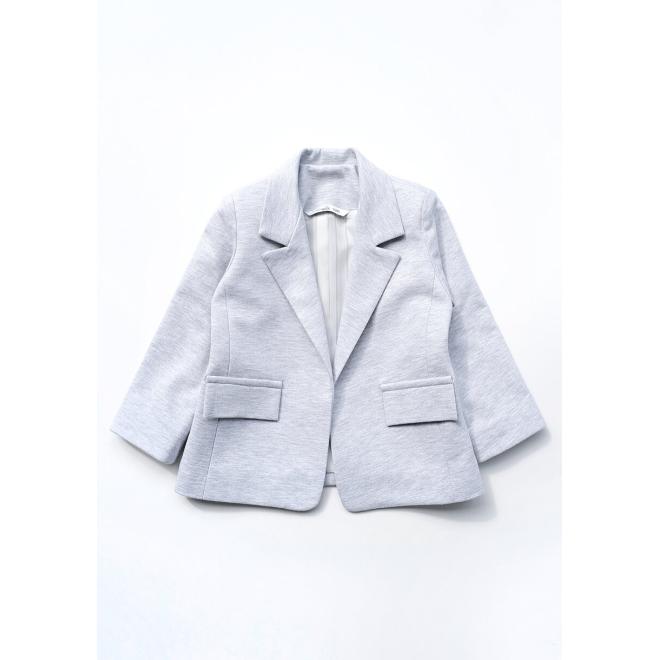 Dětské sako I LOVE MILK šedé barvy