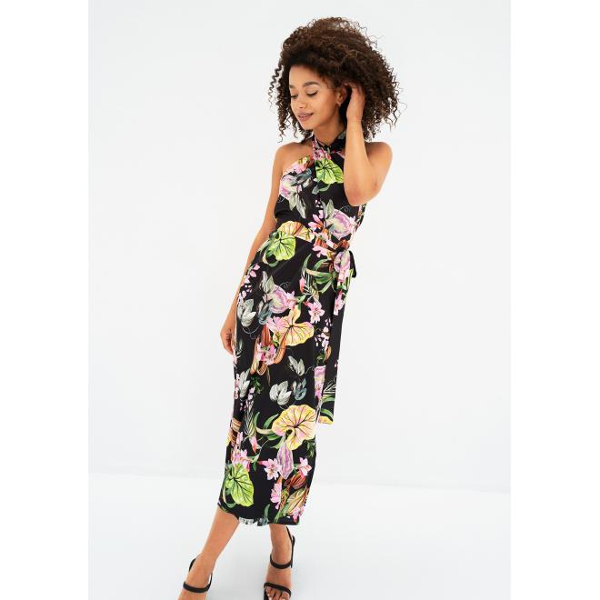 Letní květinové midi šaty MOSQUITO