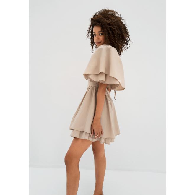 Béžové korzetové šaty MOSQUITO