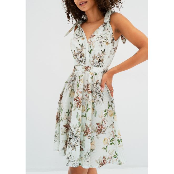 Letní šaty MOSQUITO s potiskem lemona