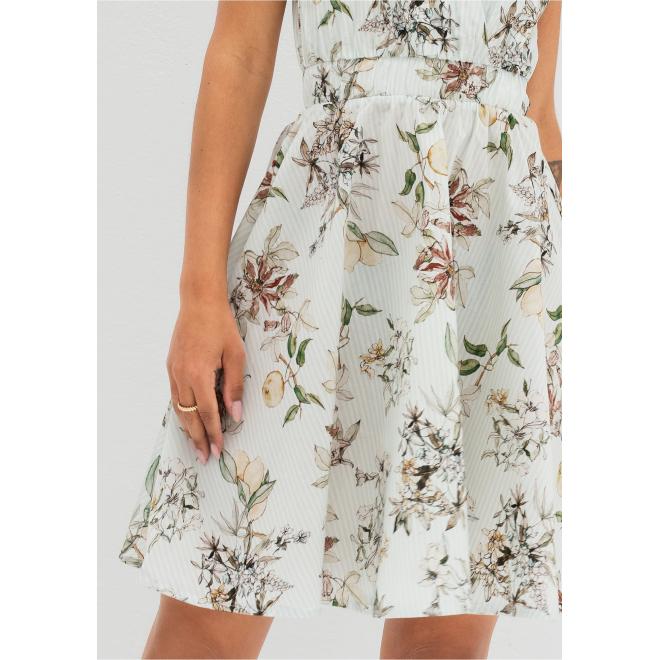 Letní šaty MOSQUITO s potiskem lemona