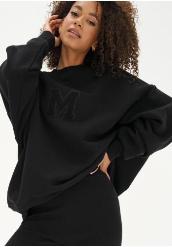 Černá mikina MOSQUITO s nášivkou