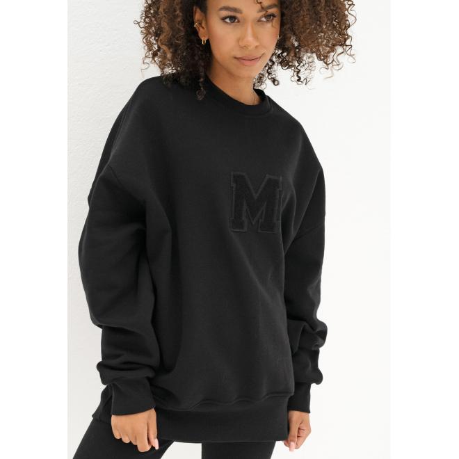 Černá mikina MOSQUITO s nášivkou