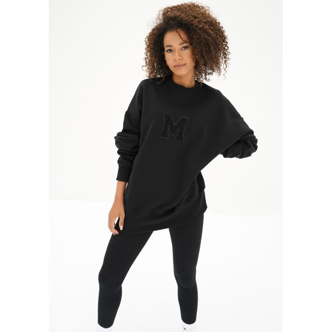 Černá mikina MOSQUITO s nášivkou