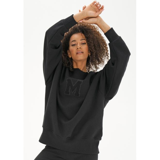 Černá mikina MOSQUITO s nášivkou