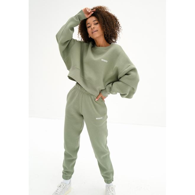 Olivové tepláky MOSQUITO pro dámy