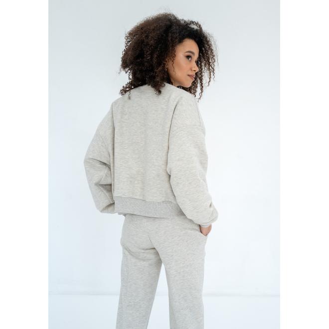 Bavlněná šedá bomber bunda MOSQUITO